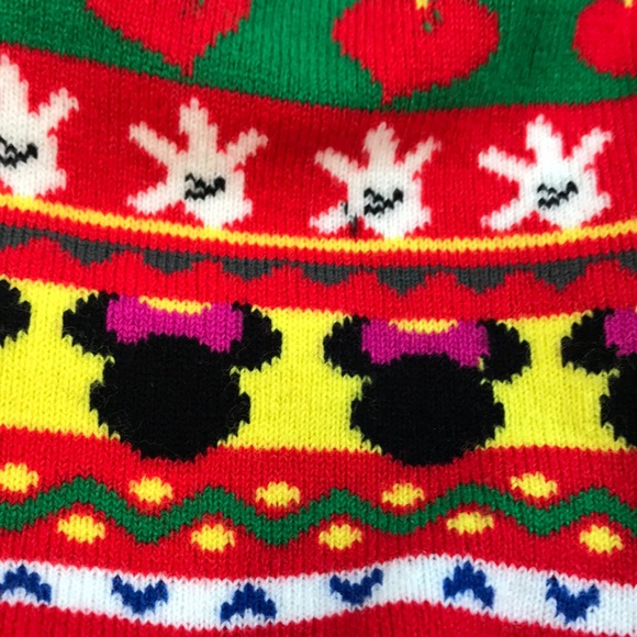 Disney Minnie Mouse Knit Beanie Hat with PomPom - Picture 6 of 6